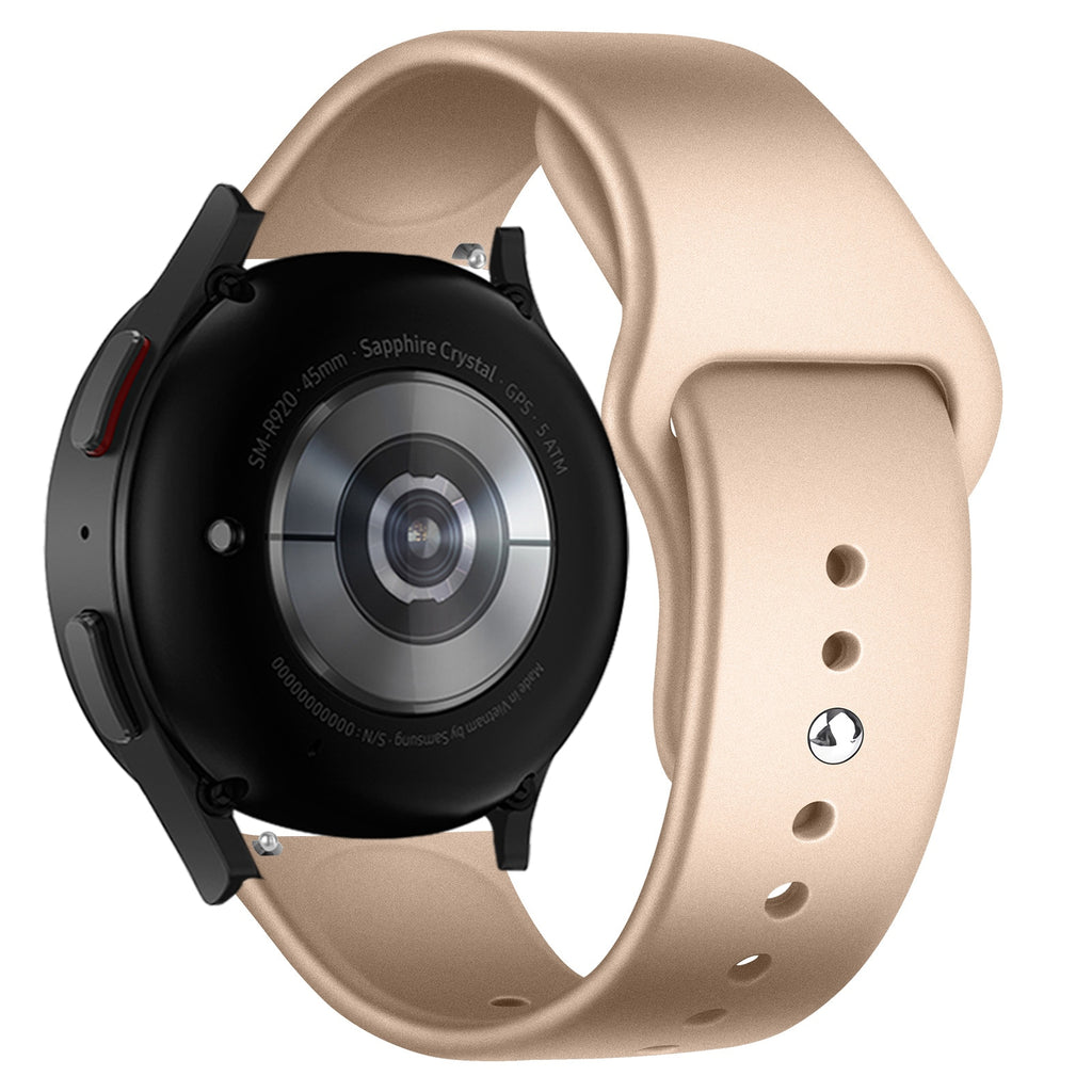 silicon golden apple watch band