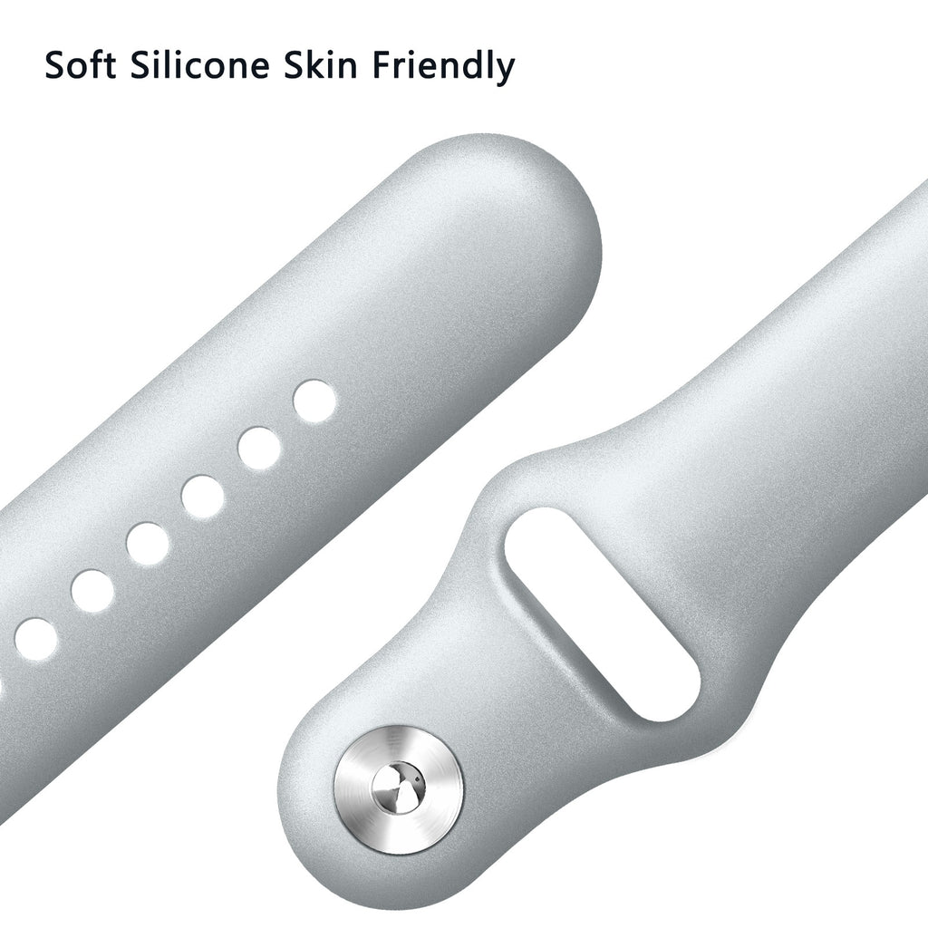 soft silicon apple watch band