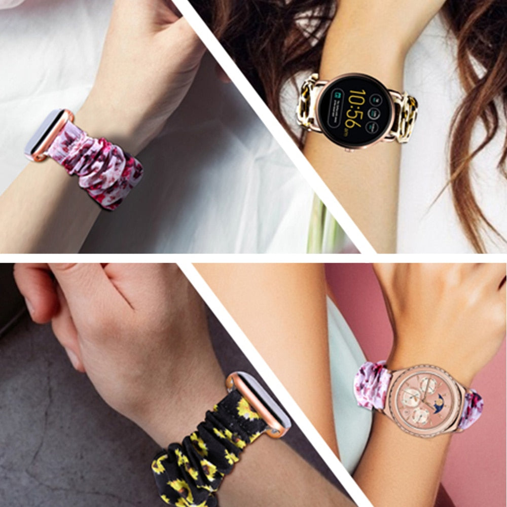 scrunchies bands for all samsung watch