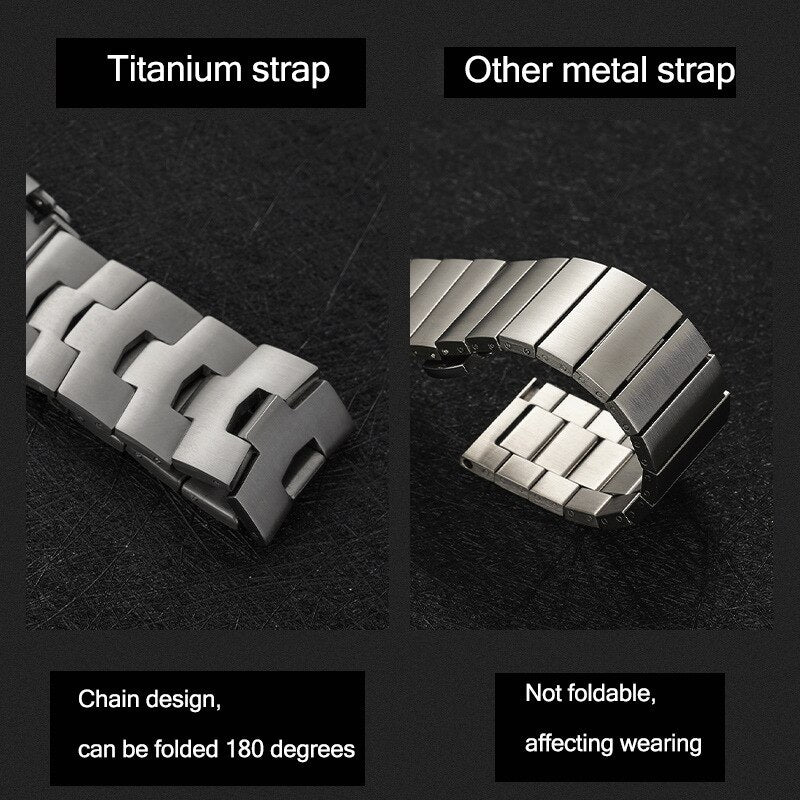 titanium bands are lightweight