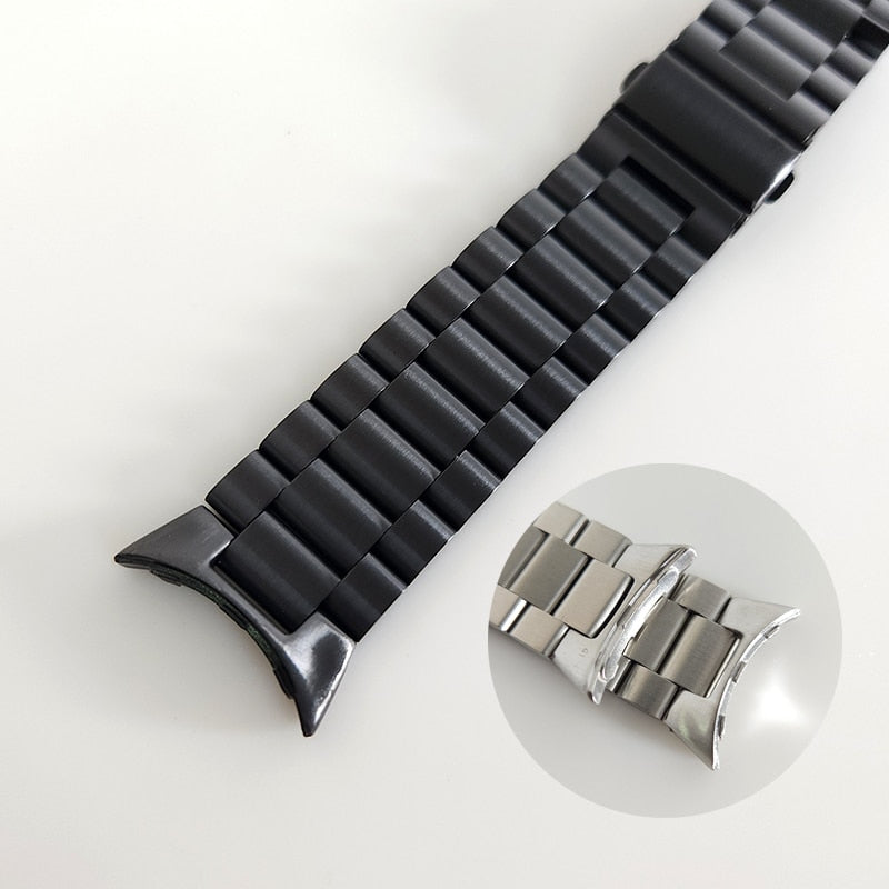 black pixel watch band