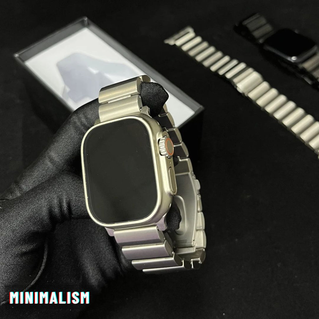 minimilisam apple watch titanium band