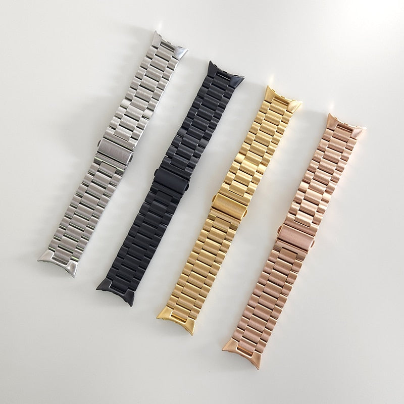 multicolor pixel watch band