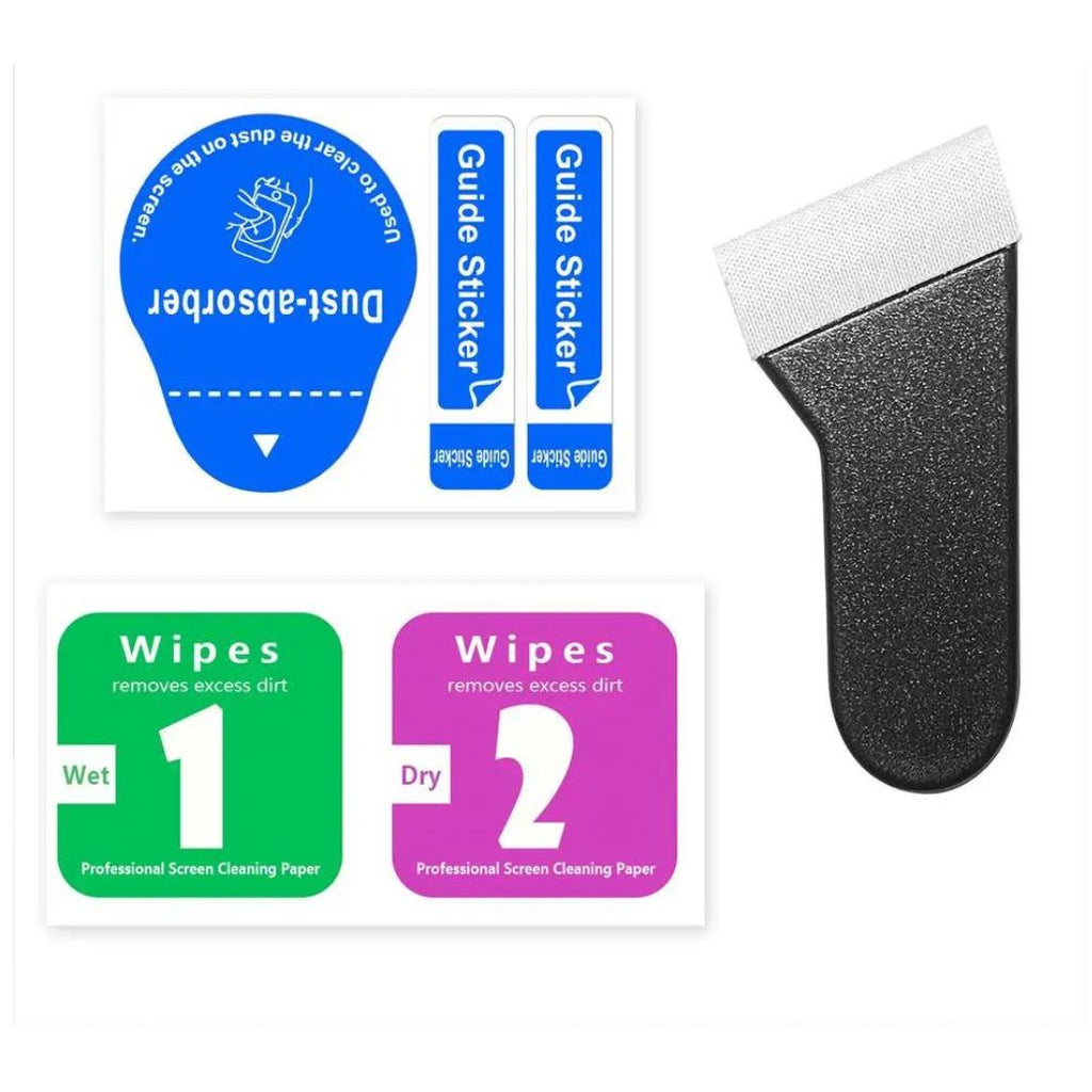 screen protector package includes