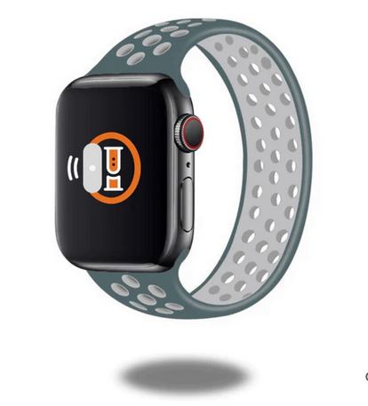 sports silicon solo loop bands for apple watch