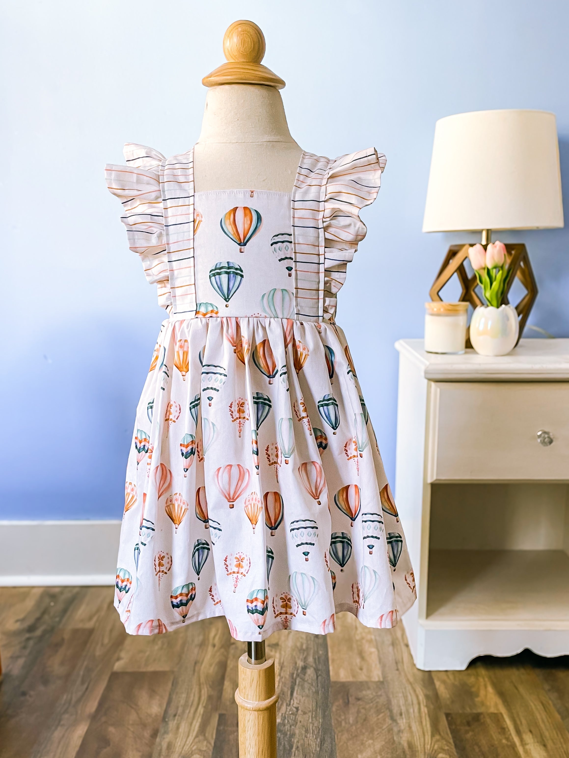 Ruffle Dress - Up and Away