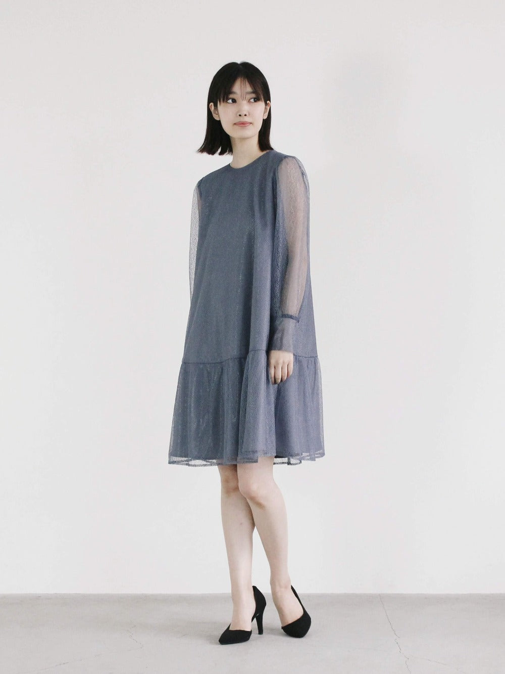 TOCCA】MELON TULLE FLOWER ドレス-