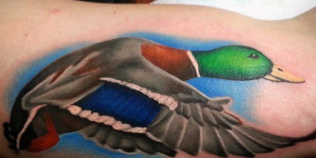 tatouage canard