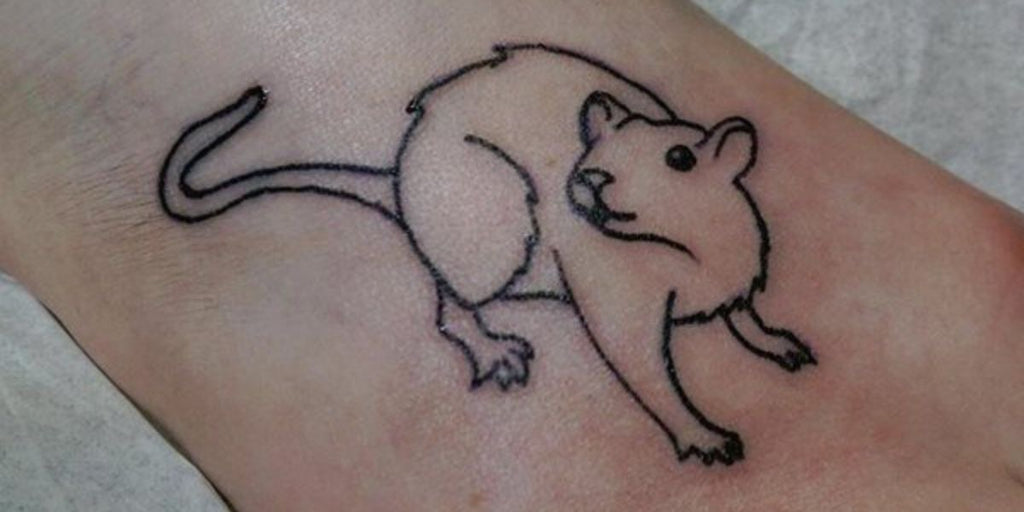 animal totem souris (tatouage)