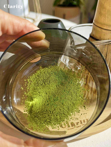 sift matcha powder from clarity tea dubai