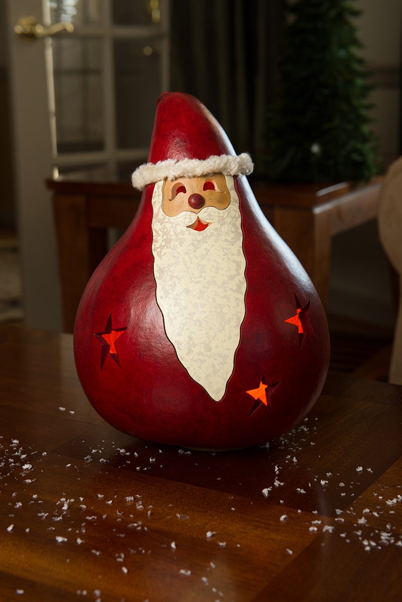 Meadowbrooke - Snowman Miniature Winter Gourd Decor – Meadowbrooke