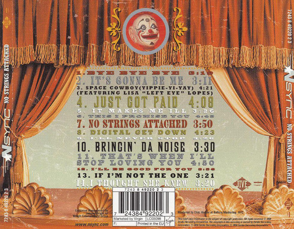 nsync no strings attached album songs