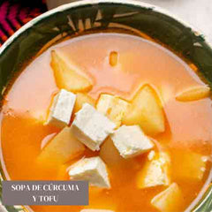 Sopa de Tofú receta saludable guatemala