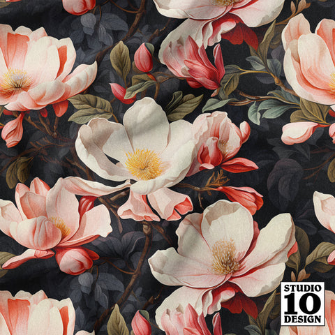 Dark Magnolia Fabric by Studio Ten Design