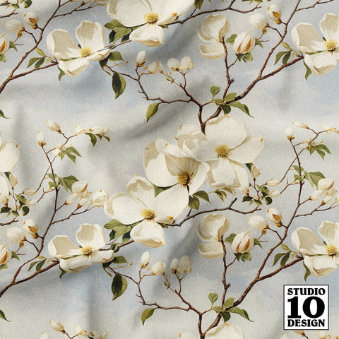 Sunlit Dogwood Fabric by Studio Ten Design