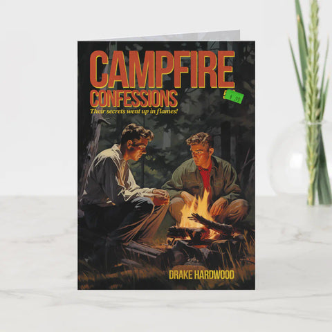 Campfire Confessions Greeting Card by Studio Ten Design