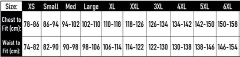 CC Safety LEO ARGANITE ISO 20471 Cl 3 EcoViz Air Layer Full Zip Sweatshirt Size Chart