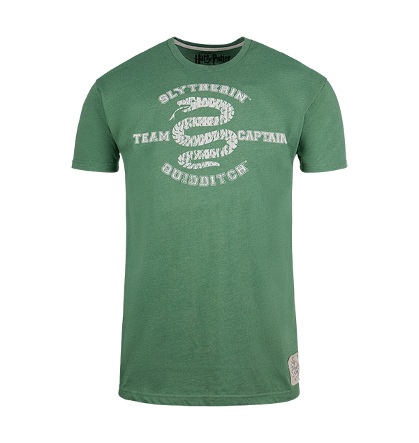 Slytherin Quidditch Team Captain T-Shirt | Harry Potter Shop UK