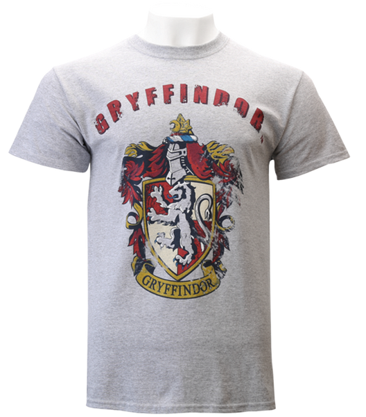 Distressed Gryffindor Crest T-Shirt