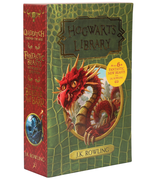 hogwarts library 3 book box set