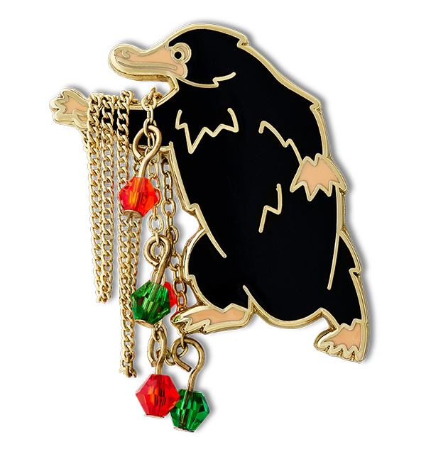 The Bejewelled Niffler Pin Harry Potter Shop Uk