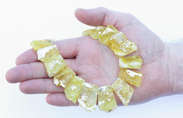 Yellow Opal High End Collar