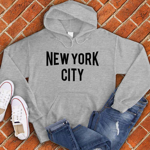 Grey New York Hoodie