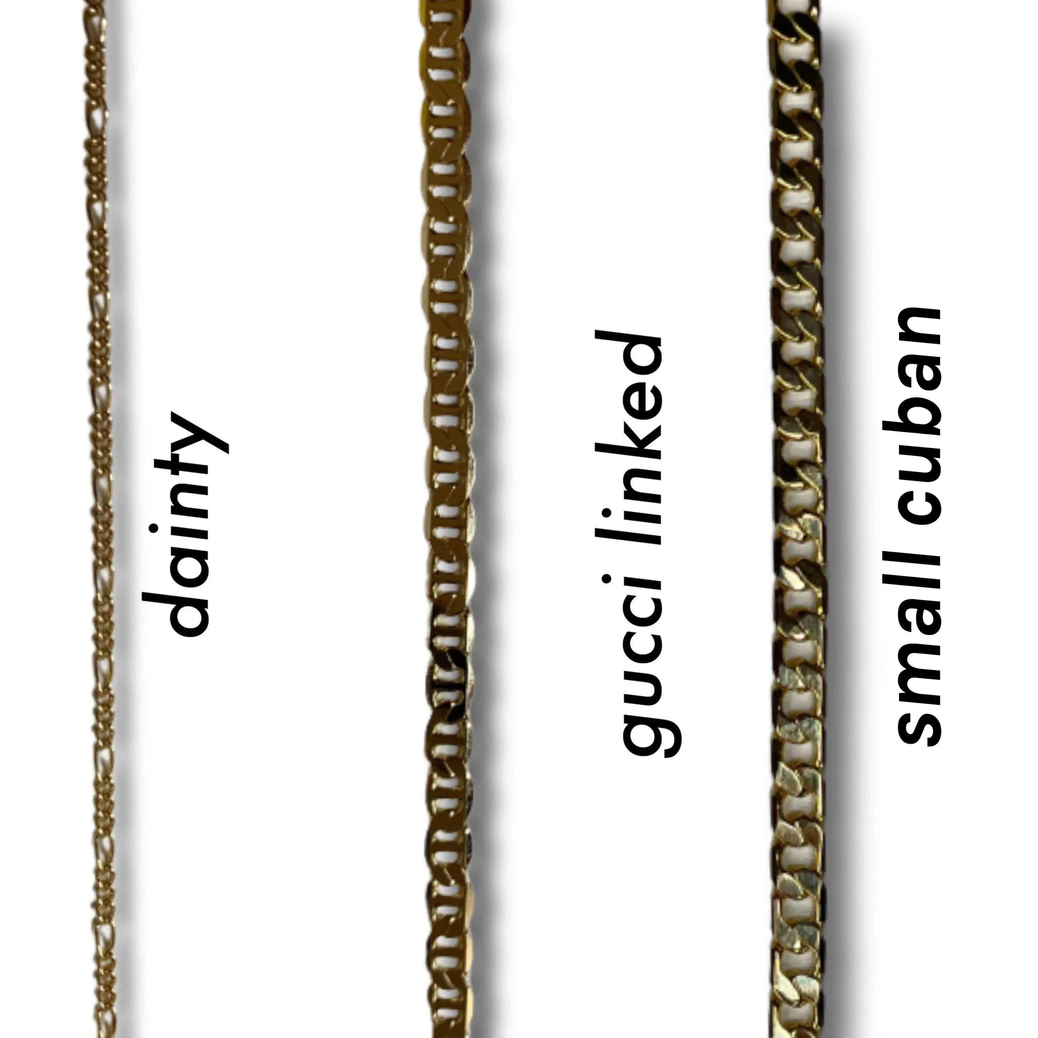 Solid Gold Classic Nameplate