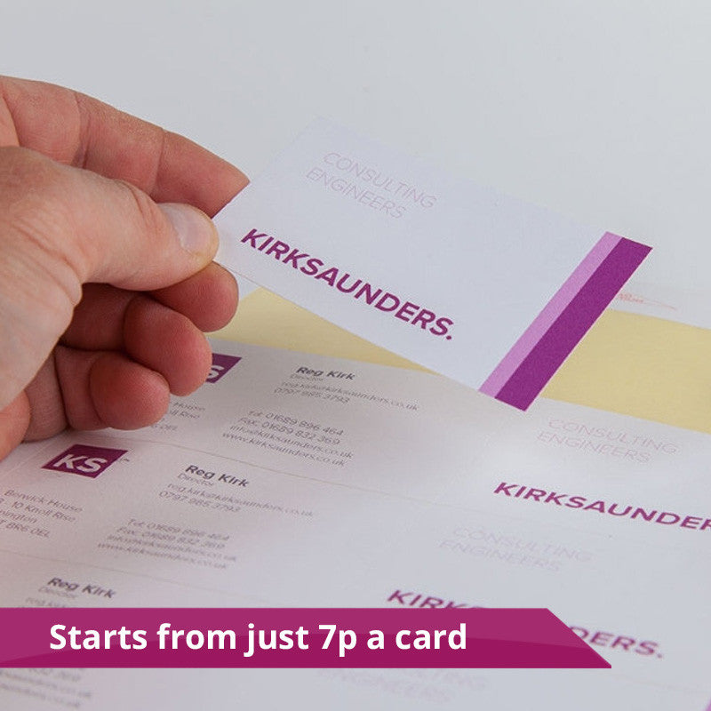who prints double sided business cards