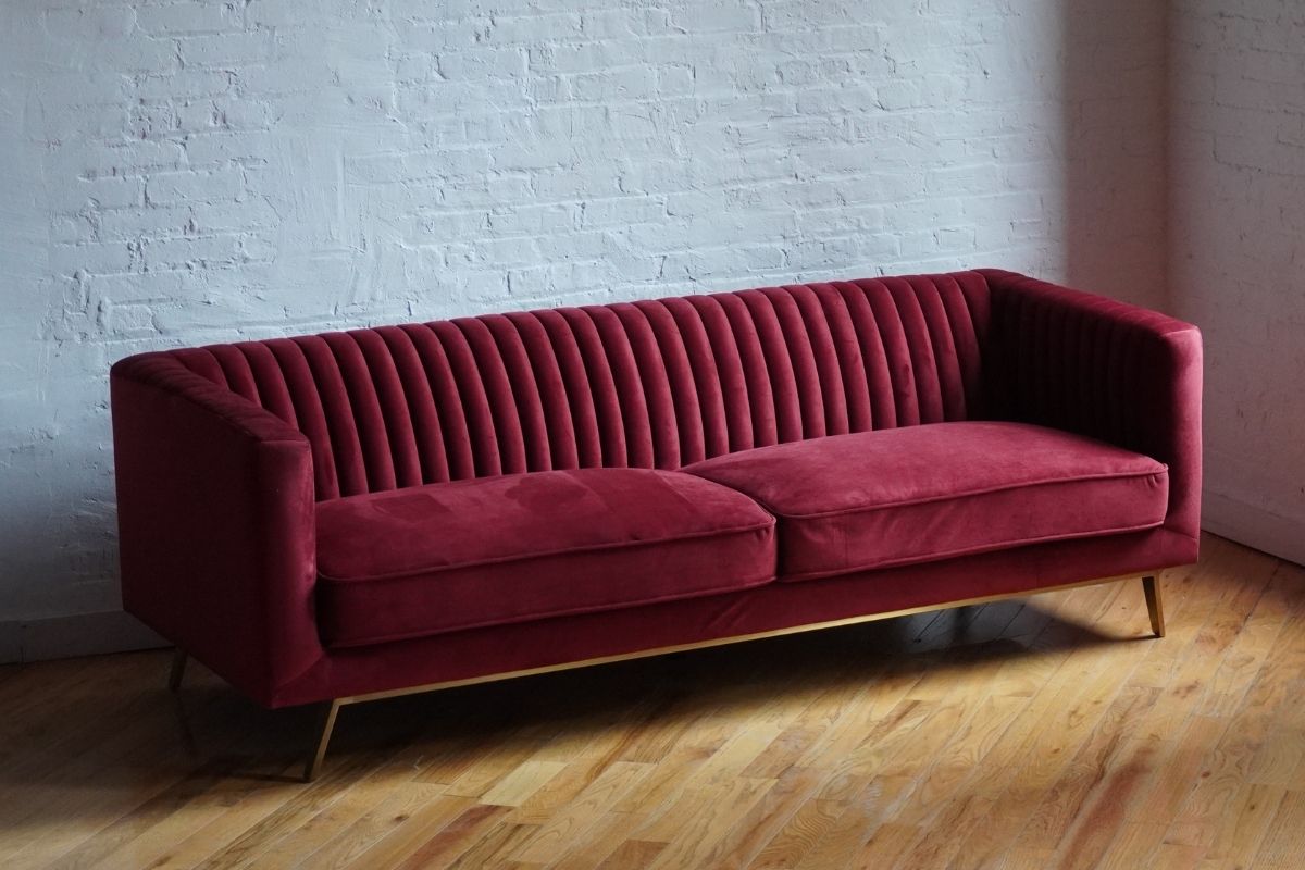 Arthur Conan Doyle Huisdieren Intuïtie Stately mid-century modern sofa – Brooklyn Space Mid-Century Modern  Furniture Inc