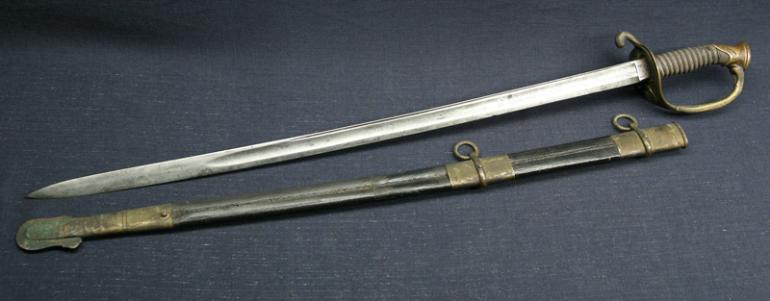 civil war us navy sword