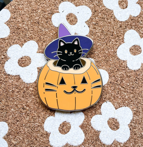 Calico Knifecat Enamel Pin -   Enamel pin , Enamel pins, Enamel  pin collection