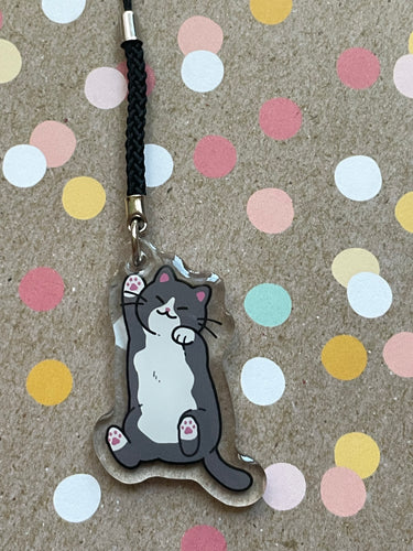 Tuxedo Cat Id Holder 