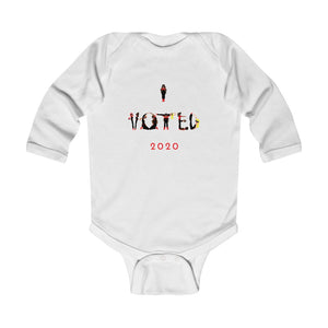 I VOTED 2020 - Infant Long Sleeve Bodysuit