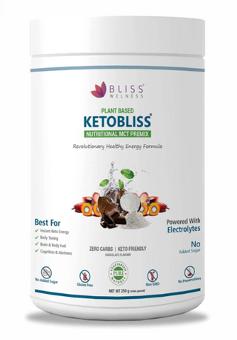 Bliss Welness KetoBliss MCT Oil Powder Premix