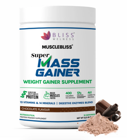 Bliss Welness Musclebliss Super Mass Gainer