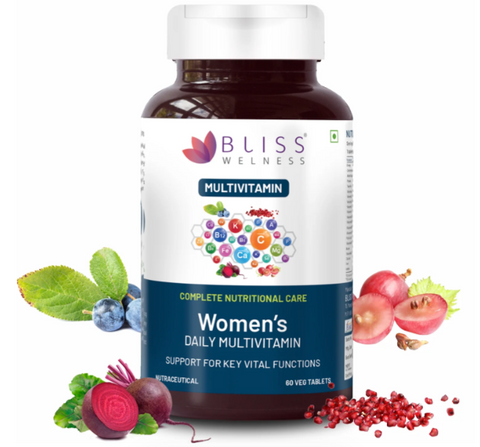 Bliss Welness VitaBliss Women's Daily Multivitamin & Herbs for Complete Nutritional Support