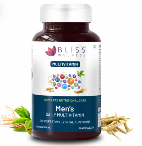 Bliss Welness VitaBliss Men’s Daily Multivitamins & Herbs For Men