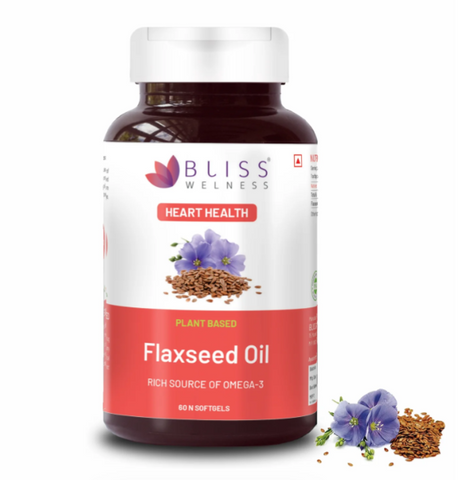 Bliss Welness CardioBliss Natural Organic Flaxseed Oil