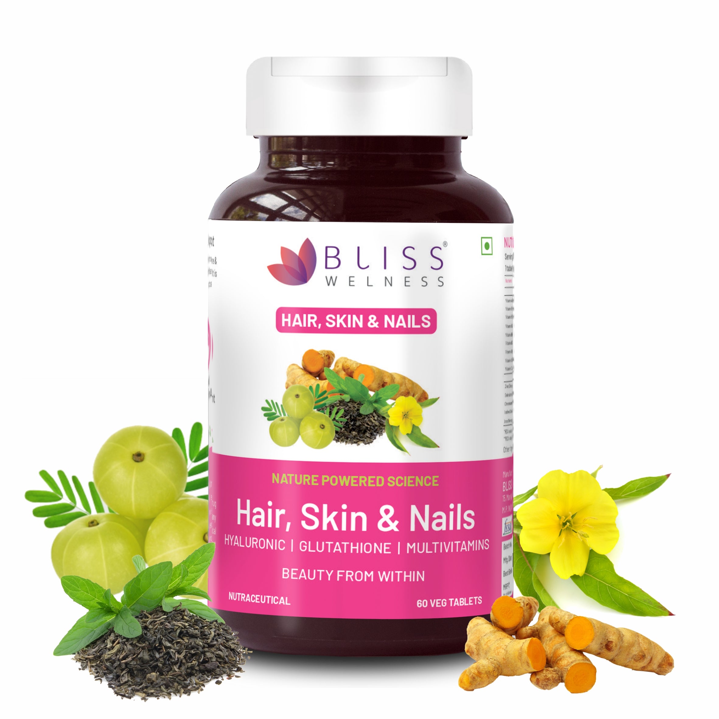 Buy Natures Bounty Optimal Solutions Hair Skin  Nails Extra Strength 150  Softgels Multi Supplement with Antioxidants C  E Online at  desertcartINDIA