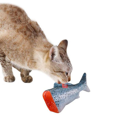 Creative Cat Toy Fish Shape Bite Resistant Catnip Cat Toy Pet Chew Toys Pet Interaction Supplies Cat Favors