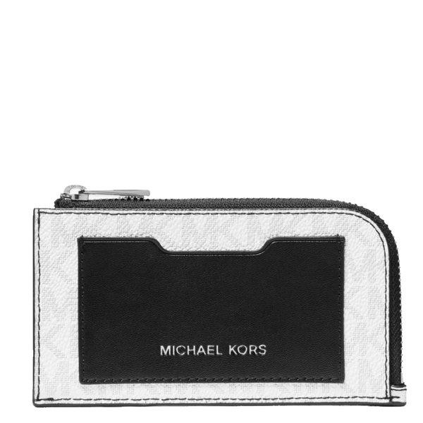 MICHAEL KORS GIFTING BRIGHT WHITE L ZIP WALLET 39F0LGFE6B / 36F0LGFE6B –  