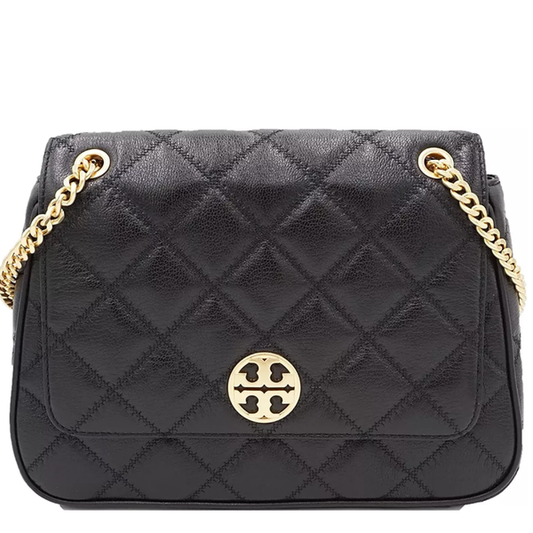 Tory Burch 49126 Emerson Saffiano Leather Combo Crossbody Clutch