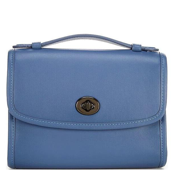 blue coach crossbody bag