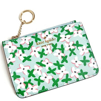 KATE SPADE LAUREL WAY BITSY CARD HOLDER K6169 APHRODITE GREEN MULTI –  