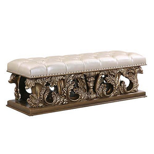 Constantine - Bench - Gold Champagne - 64"