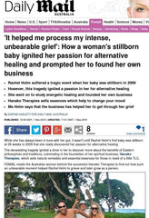 Hanako Therapies interview featuring on Daily Mail