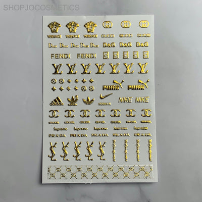 3D DESIGNER NAIL STICKERS (DO26) – ShopJoCosmetics