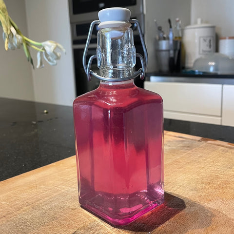 Sirop de violette - La recette