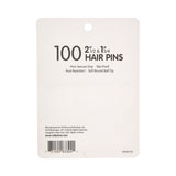Hair Pins 1 3/4" & 2 1/2" (100CT)